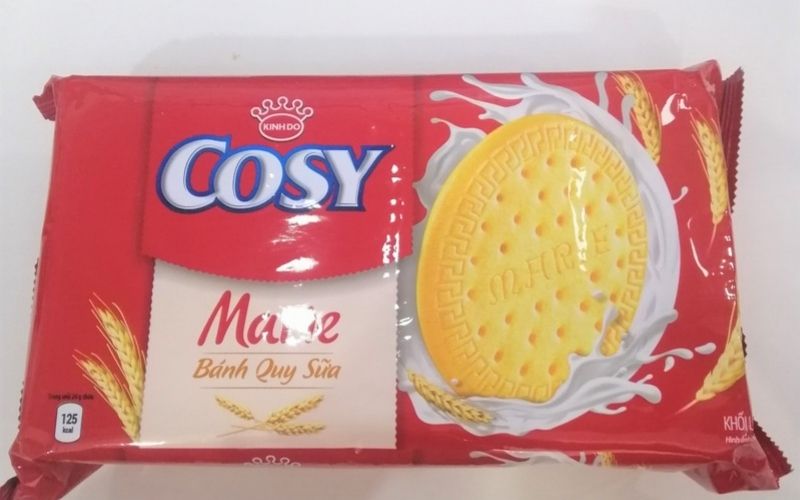 Bánh quy sữa COSY Marie gói 408g nên bảo quản nơi khô ráo, thoáng mát